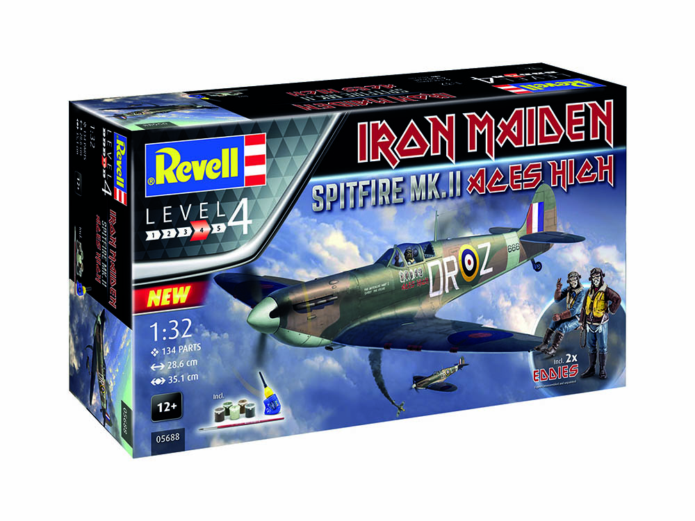 Британский истребитель Spitfire Mk.II "Aces High" Iron Maiden-фото2