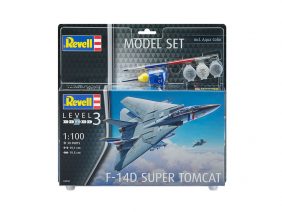 Палубный истребитель F-14D Super Tomcat (1:100) (Подарочный набор)-фото1
