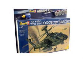 Американский ударный вертолет AH-64D Longbow Apache (1:48) (Подарочный набор)-фото1