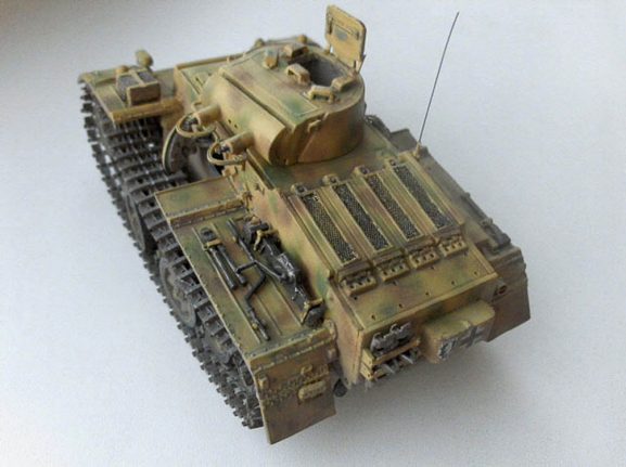 Немецкий лёгкий танк Pz.Kp.fw I Ausf. F (T-IF)-фото4