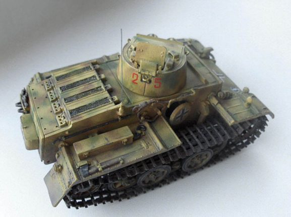 Немецкий лёгкий танк Pz.Kp.fw I Ausf. F (T-IF)-фото3