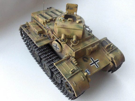Немецкий лёгкий танк Pz.Kp.fw I Ausf. F (T-IF)-фото2