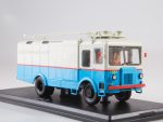 Грузовой троллейбус ТГ-3 (бело-голубой)-фото3