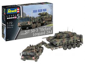 Немецкий тяжелый танковый транспортер SLT 50-3 "Elefant" + Leopard 2A4-фото1