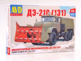 Шнекороторный снегоуборочный автомобиль ДЭ-210 (ЗИЛ-131) (AVD Models)-фото1