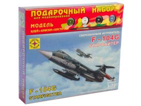 Истребитель Lockheed F-104G Starfighter (Моделист) (Подарочный набор)-фото1