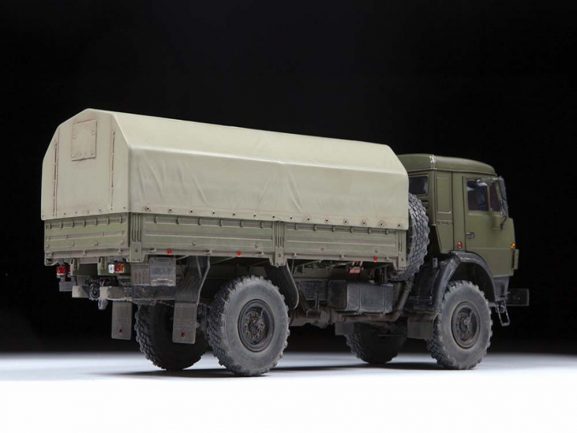 Российский двухосный грузовой автомобиль K-4350-фото3