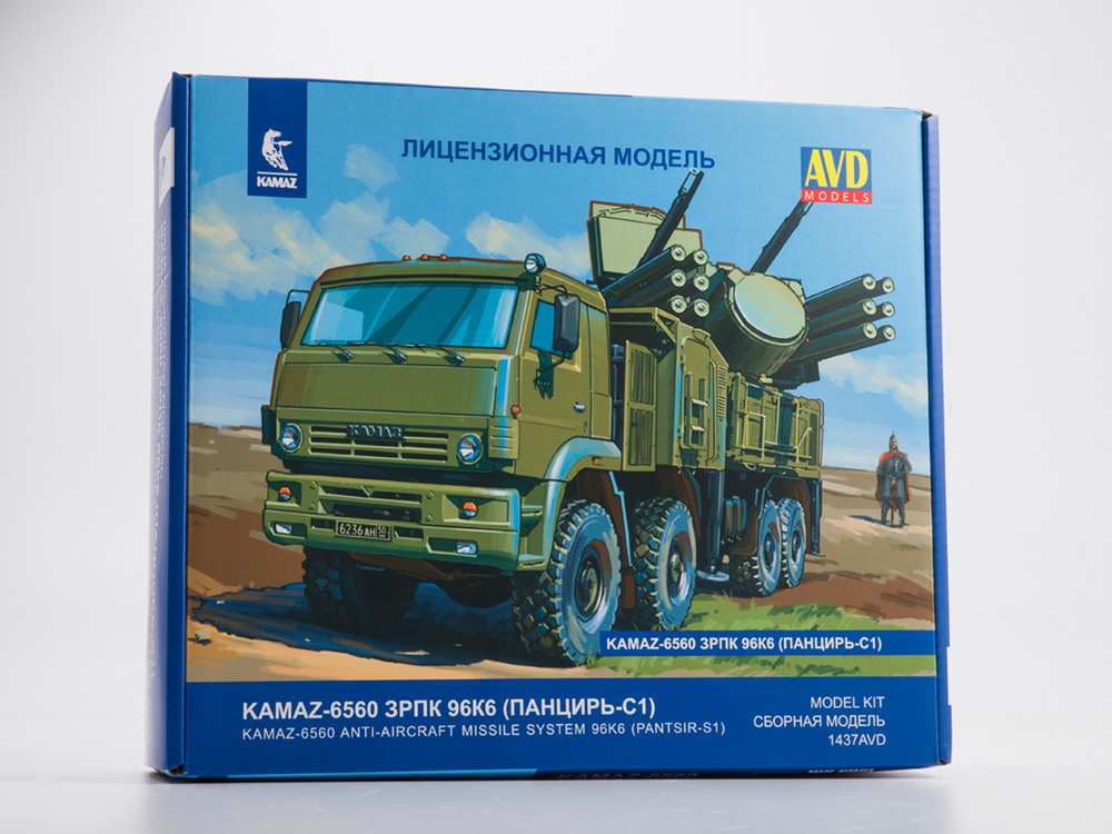 Установка ЗРПК 96К6 на шасси КАМАЗ-6560 (Панцирь-С1) (AVD Models)-фото1