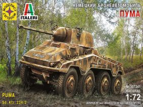 Немецкий бронеавтомобиль Sd.Kfz. 234/2 Puma (Моделист)-фото1