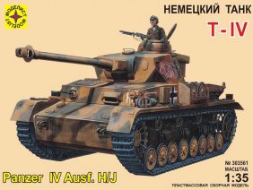 Немецкий средний танк Pz-IV Ausf. H/J (Моделист)-фото1