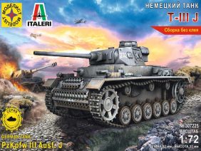 Немецкий средний танк Pz.Kp.fw III J (T-III J) (Моделист)-фото1