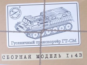 Гусеничный транспортёр-снегоболотоход ГТ-СМ (AVD Models)-фото1
