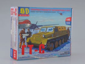 Гусеничный транспортёр-снегоболотоход (ГТ-С) 1954 г. (AVD Models)-фото1