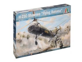 Военно-транспортный вертолет Piasecki H-21C Shawnee Flying Banana-фото1