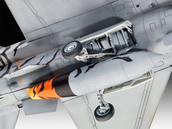Американский истребитель Lockheed Martin F-16Mlu 31 Sqn. "Kleine Brogel" (Подарочный набор)-фото4