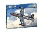 Учебно-тренировочный самолет Aermacchi MB-326 (1:48)-фото1