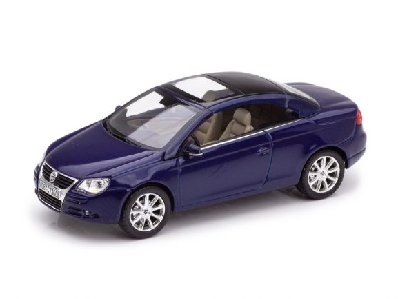 Автомобиль Volkswagen EOS синий металлик-фото3