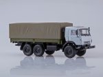 Грузовик КАМАЗ-53501 6x6 бортовой (с тентом)-фото3
