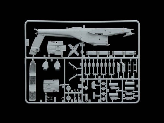 Американский ударный вертолет AH-64D Longbow Apache (1:72) (Italeri)-фото3