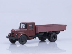 Грузовик ЯАЗ-200 бортовой (темно-красный)-фото1