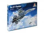 Многоцелевой советский истребитель Су-27 Flanker (Italeri)-фото1