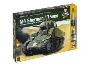 Американский средний танк M4 Sherman 75mm-фото1