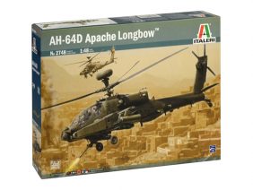 Американский ударный вертолет AH-64D Longbow Apache (2748) (Italeri)-фото1
