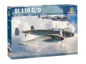 Немецкий истребитель Мессершмитт Bf-110 C/D-фото1