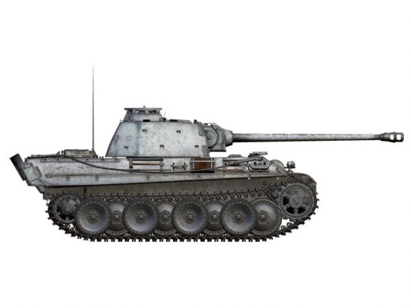 Немецкий средний танк Т-V "Пантера" (World of Tanks)-фото2