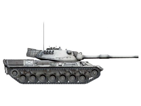 Немецкий танк Leopard 1 (World of Tanks)-фото2