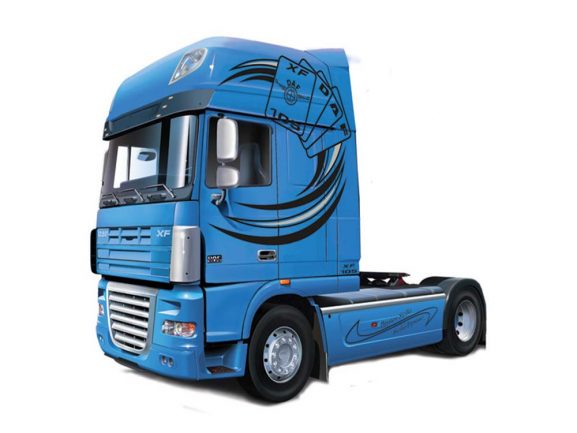 Седельный тягач DAF XF-105 Space America-фото10