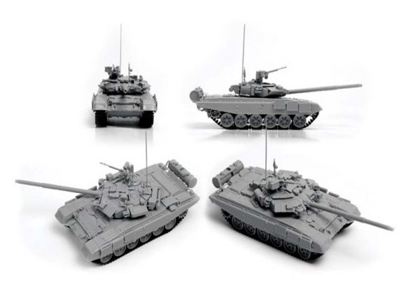 Российский основной боевой танк Т-90 (1:72) (Подарочный набор)-фото2
