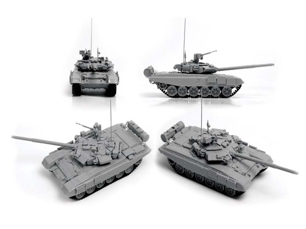 Российский основной боевой танк Т-90 (1:72) (Подарочный набор)-фото2