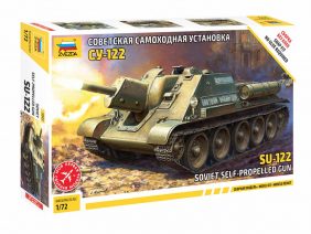 Советская самоходная артиллерийская установка СУ-122 (1:72)-фото1