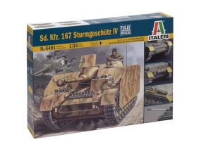 Немецкое штурмовое орудие Штурмгешутц IV (StuG IV Sd.Kfz. 167) (Italeri)-фото1