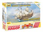 Флагманский корабль Непобедимой Армады галеон "Сан-Мартин" (Подарочный набор)-фото1