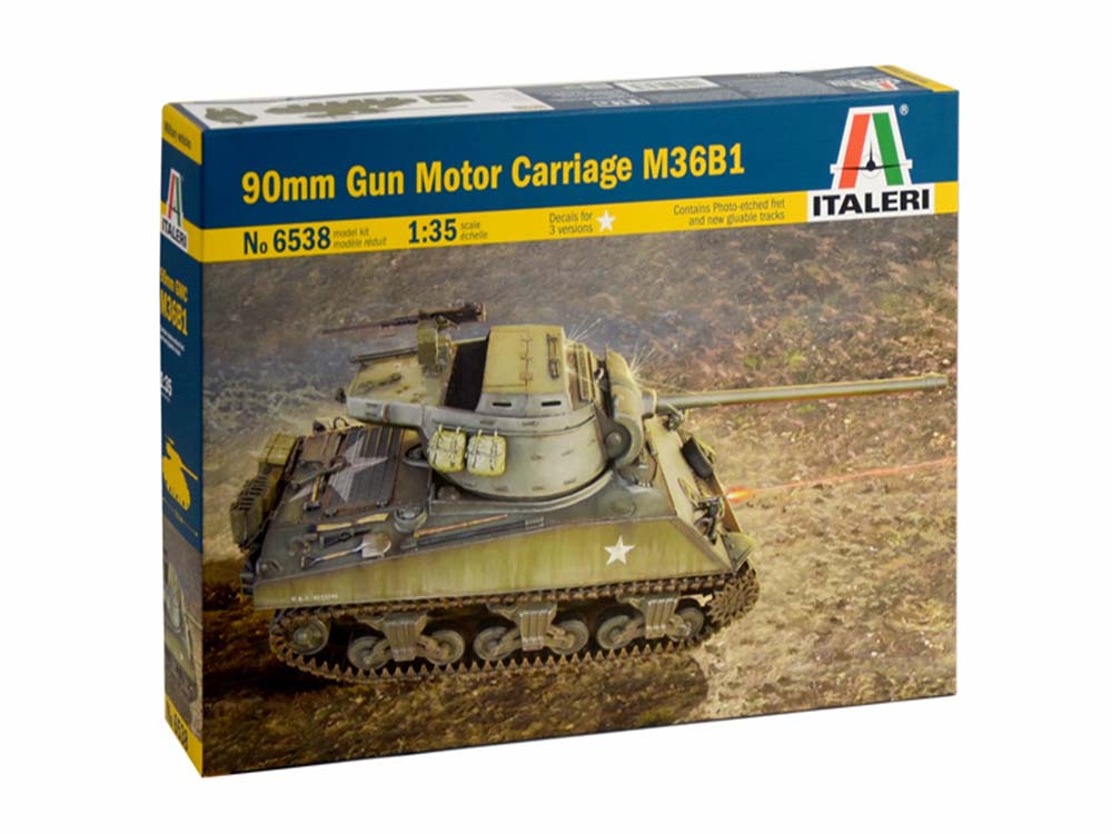 Самоходная артиллерийская установка M36B1 90mm G.M.C.-фото1