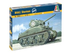 Американский средний танк M4A1 Шерман (1:72)-фото1