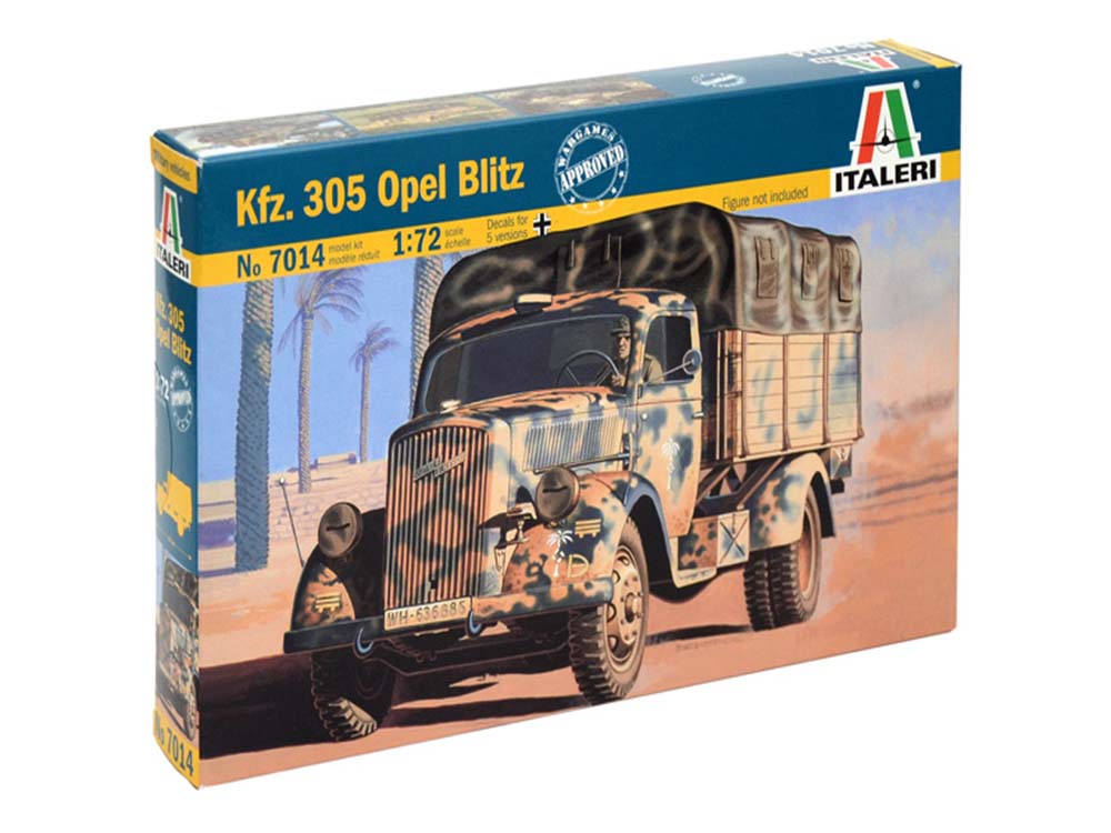 Немецкий грузовик Opel Blitz (Italeri)-фото1