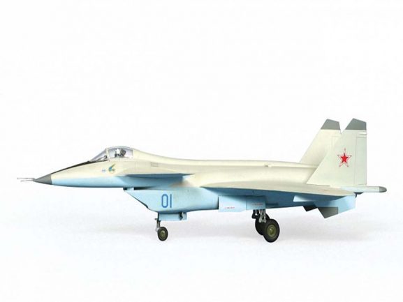 Российский многофункциональный истребитель нового поколения МиГ 1.44 МФИ-фото4