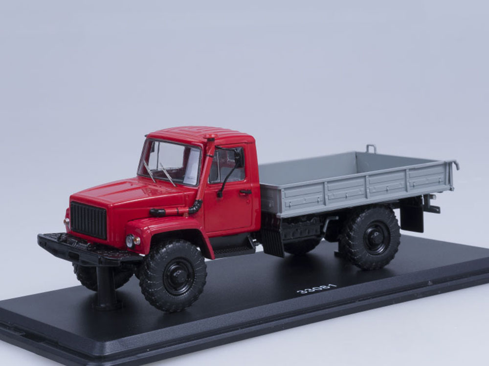 Грузовик ГАЗ-33081 4х4 (двиг. Д-245.7 Diesel Turbo) выставочный (SSM)-фото1
