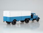 Седельный тягач МАЗ-200В с полуприцепом МАЗ-5217 (голубой/белый)-фото9