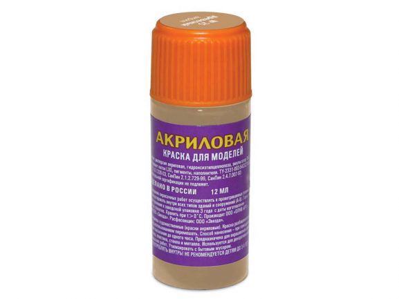Краска акриловая древесный АКР-25 (Звезда)-фото2