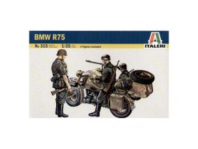 Немецкий мотоцикл BMW R-75 с коляской и экипажем-фото1