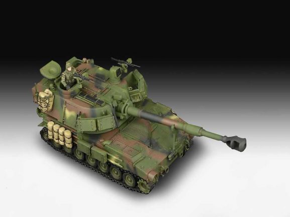 Американская самоходная гаубица M-109A6-фото2