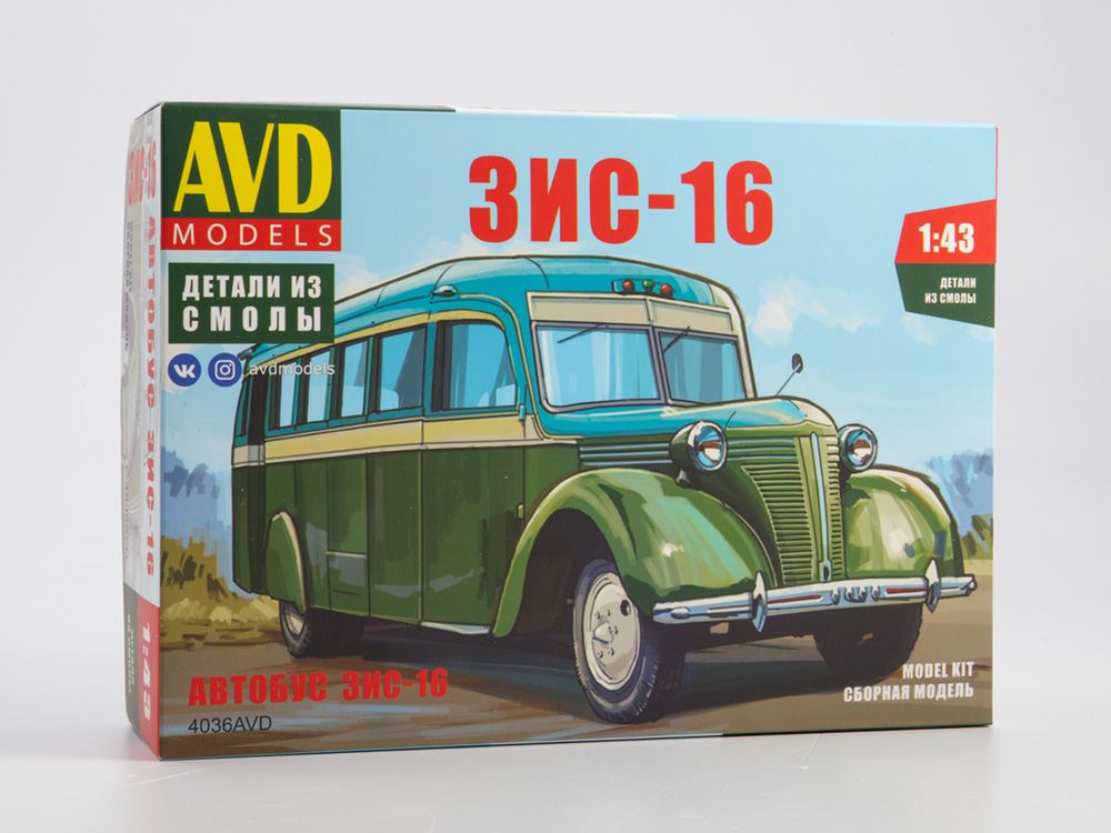 Автобус ЗИС-16 (AVD Models)-фото1
