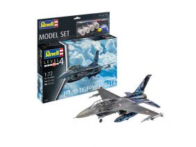 Американский истребитель Lockheed Martin F-16D Tigermeet 2014 (Подарочный набор)-фото1