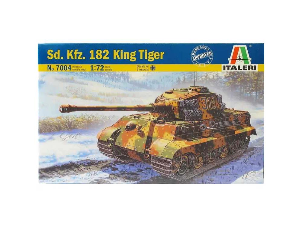 Немецкий танк Е-VIB "Королевский Тигр" (Italeri)-фото1