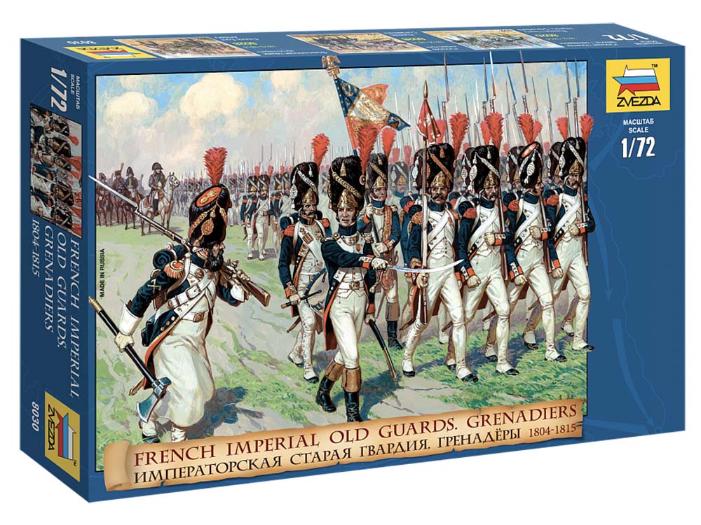 Французская Императорская Старая Гвардия. Гренадеры 1804-1815 гг.-фото1