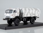 Грузовик КАМАЗ-43502 Мустанг (камуфляж Арктика)-фото1